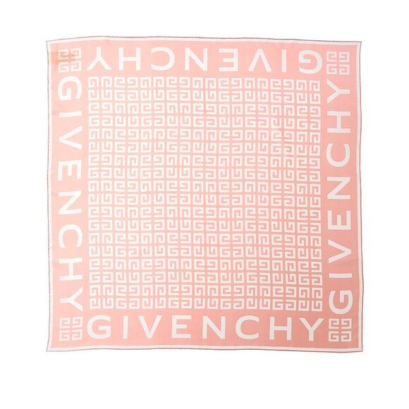 Givenchy 4G Small Silk Scarf, Pink - Picture 1 of 2